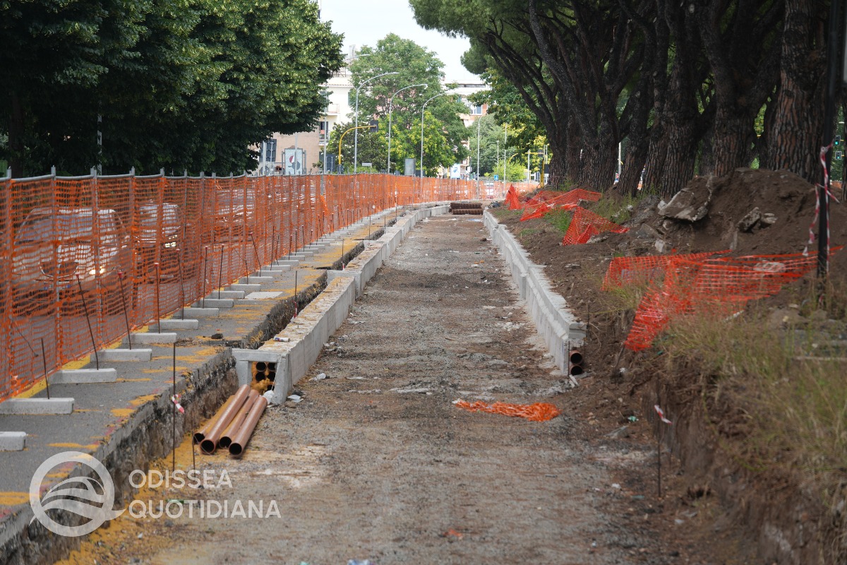 Tramvia Togliatti - Stato cantieri giugno 2026