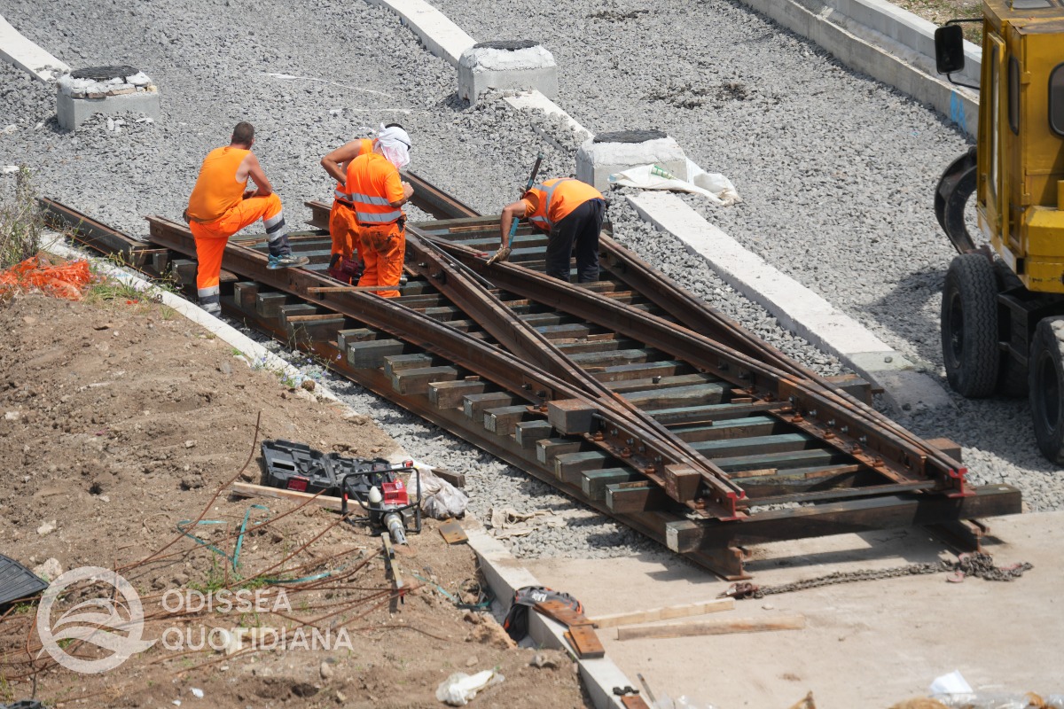 Tramvia Togliatti - Stato cantieri giugno 2026
