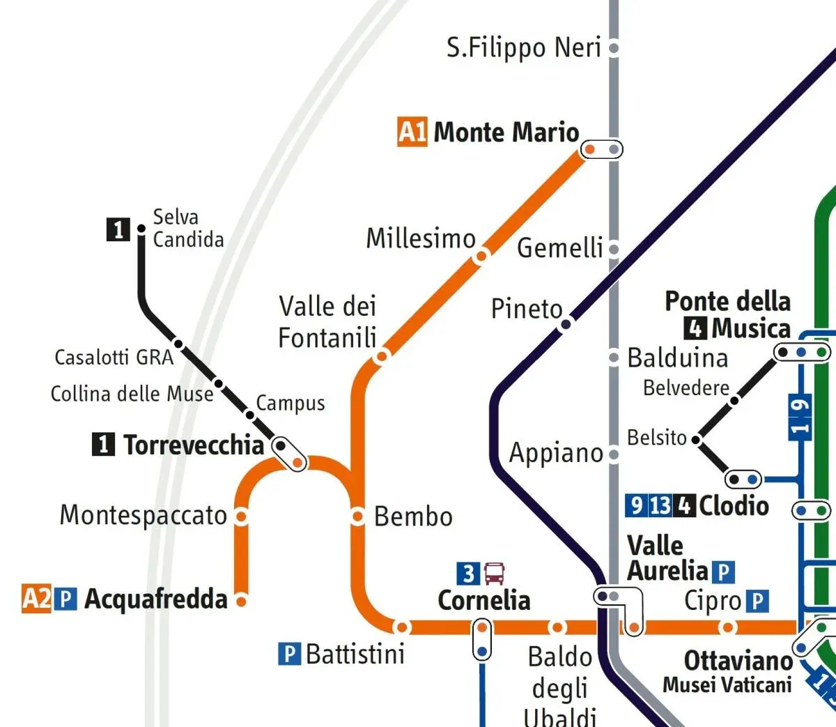 Metro A: depositato il progetto del prolungamento Battistini-Torrevecchia - 