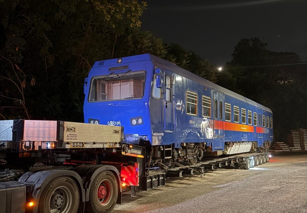 Roma-Viterbo: consegnato a Cotral il terzo treno revisionato - 