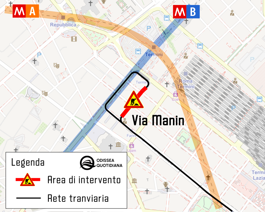 #mappa #lavori #tram #sottostazioni