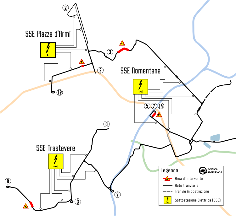 #mappa #lavori #tram #sottostazioni