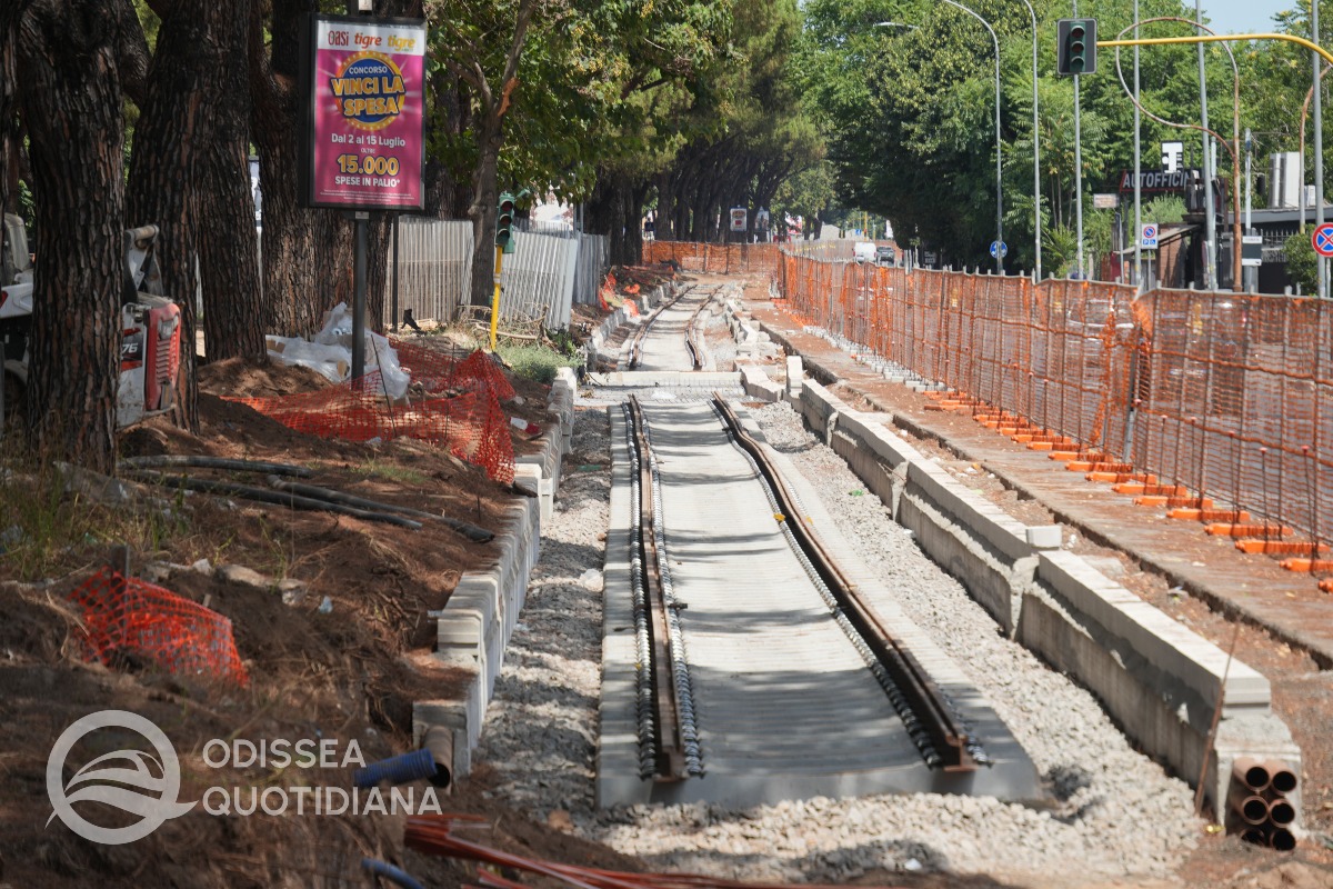 Tramvia Togliatti - Stato cantieri luglio 2026