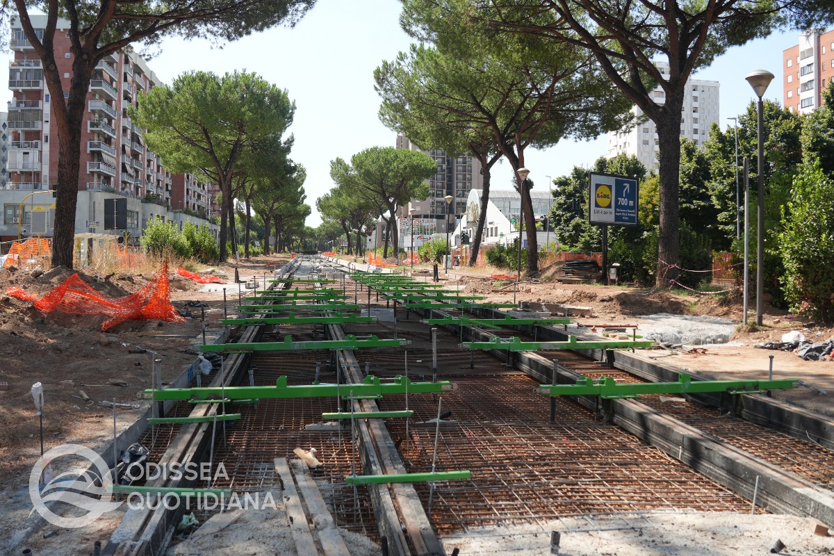Tramvia Togliatti - Stato cantieri luglio 2026