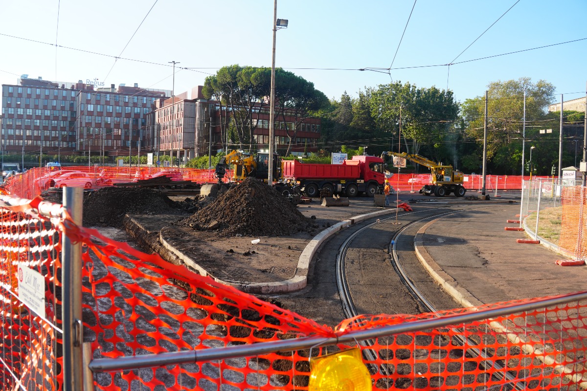 #tram #binari #cantiere