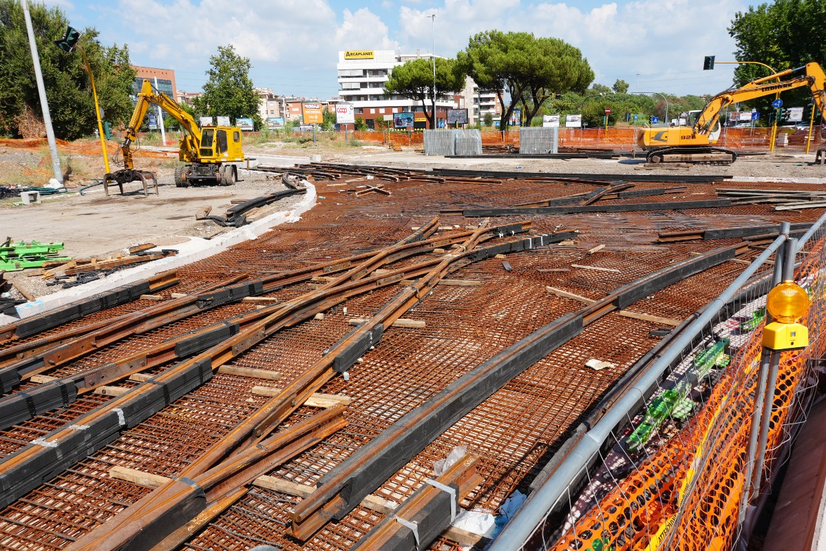 Tramvia Togliatti - Stato cantieri agosto 2026