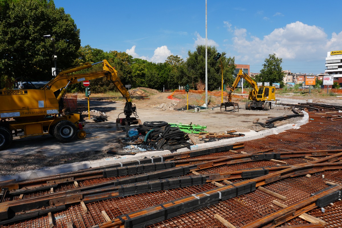 Tramvia Togliatti - Stato cantieri agosto 2026