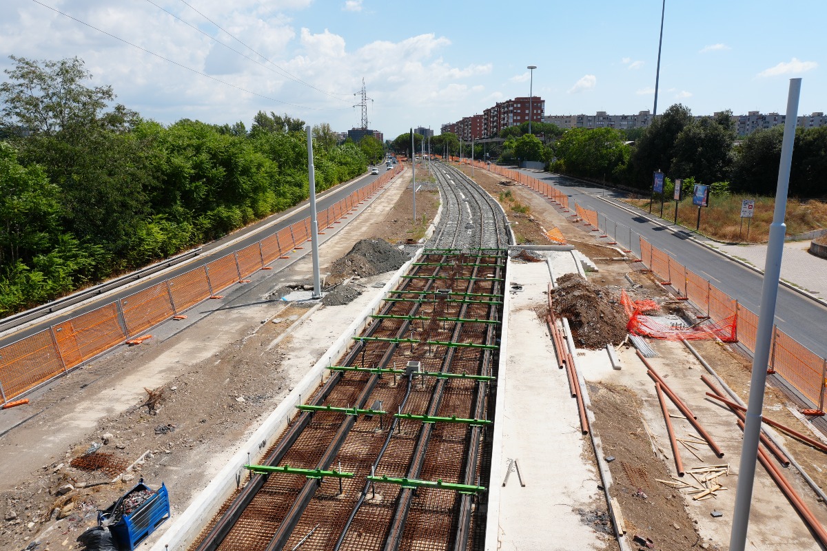 Tramvia Togliatti - Stato cantieri agosto 2026
