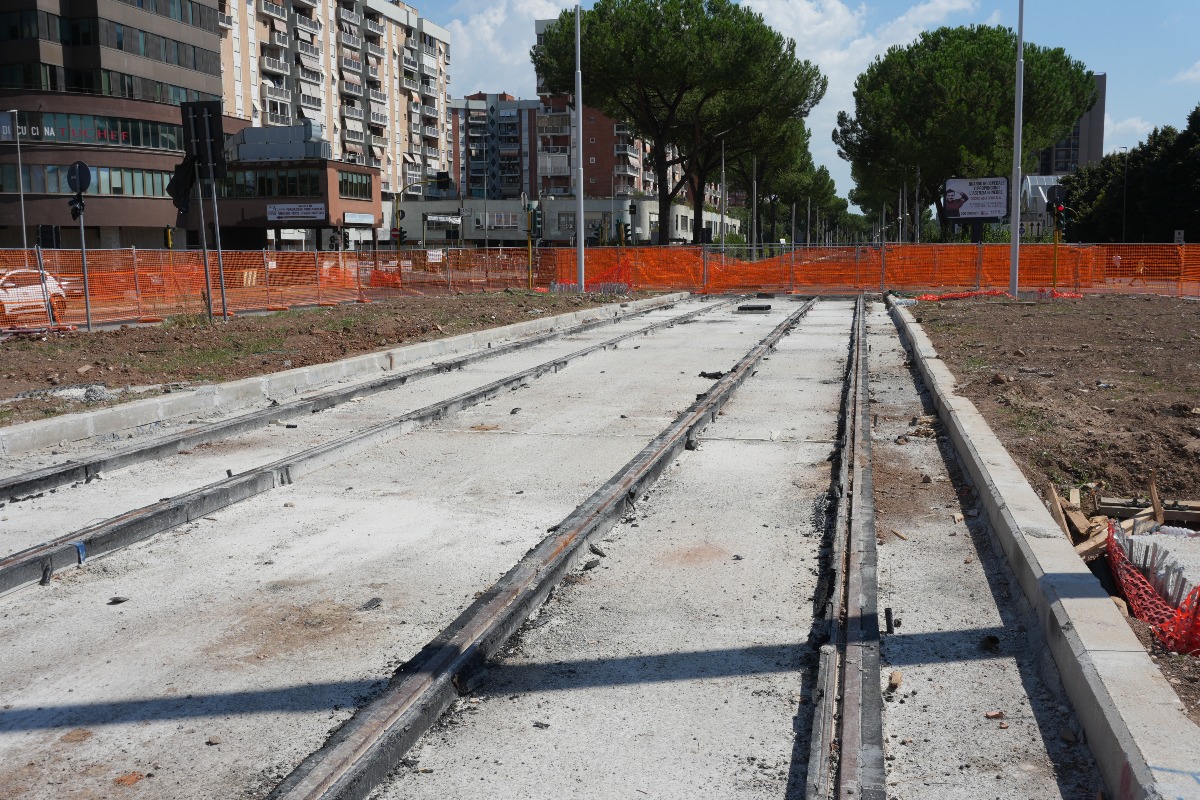Tramvia Togliatti - Stato cantieri agosto 2026