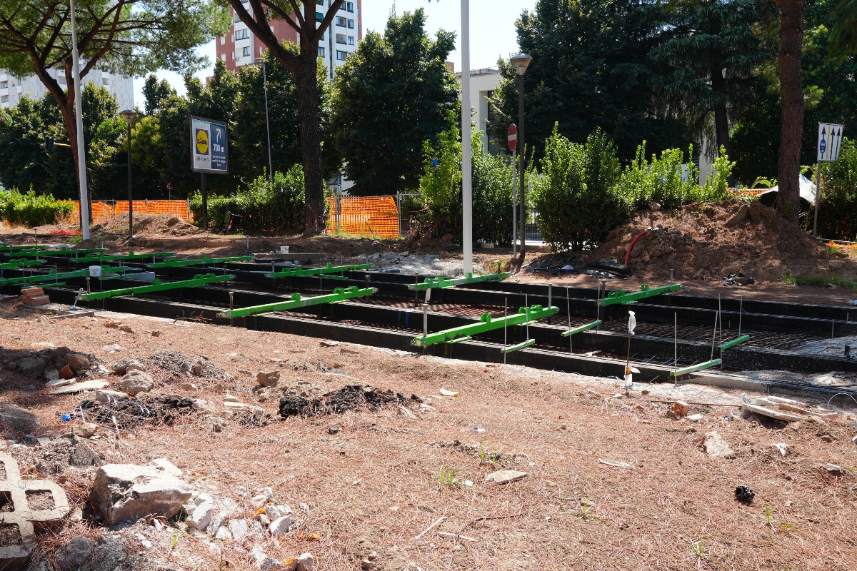 Tramvia Togliatti - Stato cantieri agosto 2026