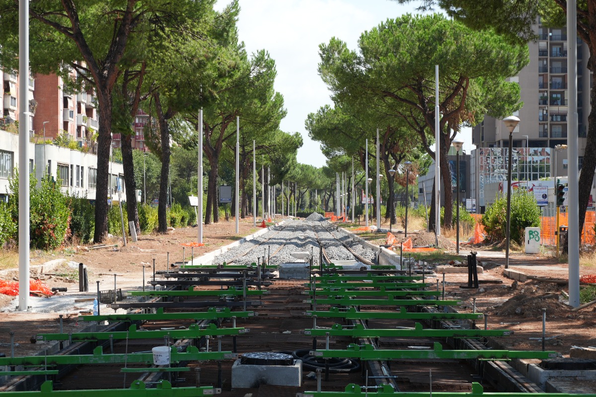 Tramvia Togliatti - Stato cantieri agosto 2026