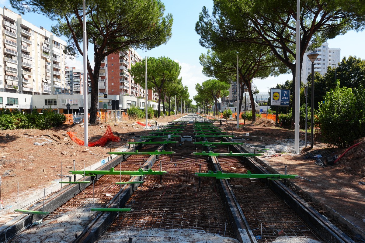 Tramvia Togliatti - Stato cantieri agosto 2026