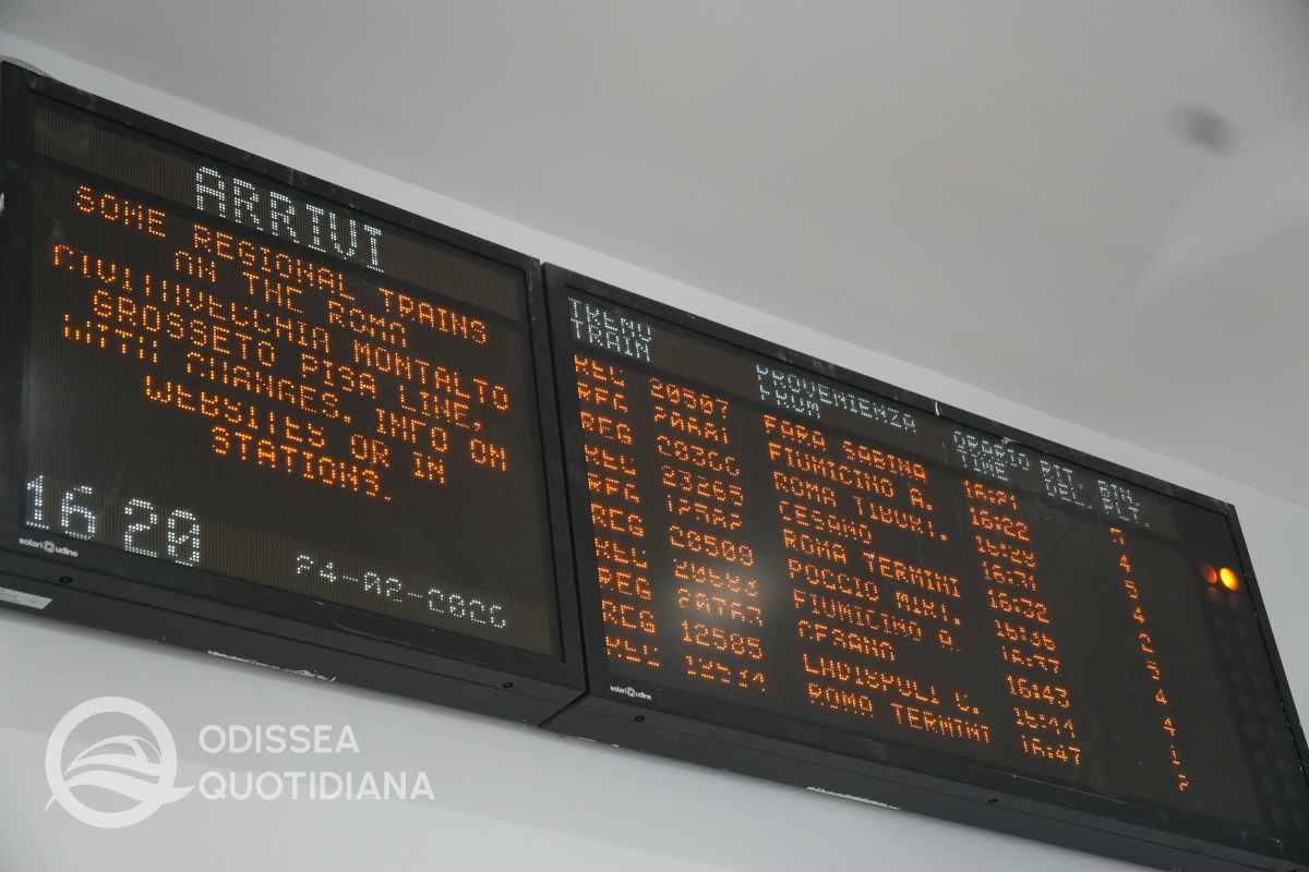 Firenze-Roma, circolazione sospesa tra Rignano e Pontassieve: ritardi e cancellazioni - 
