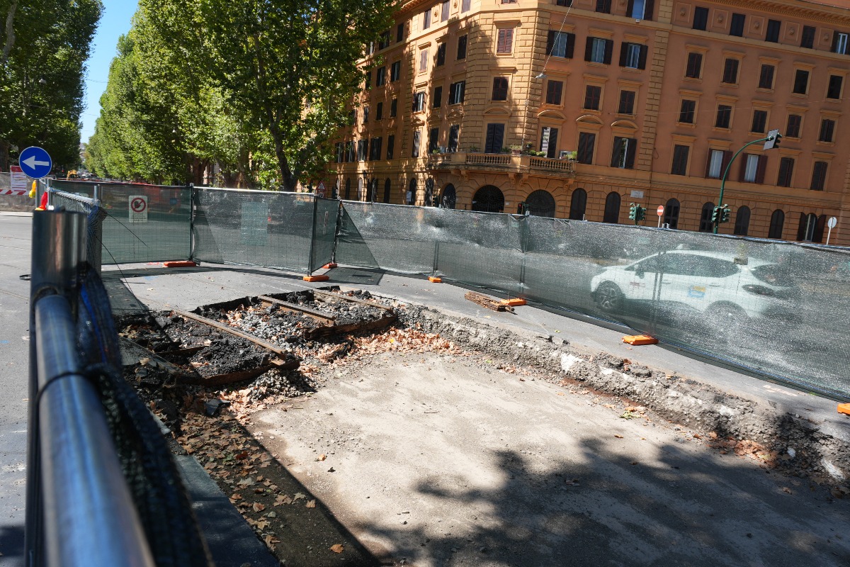 Tramvia 19, capolinea Delle Milizie: lo stato avanzamento lavori a settembre - 
