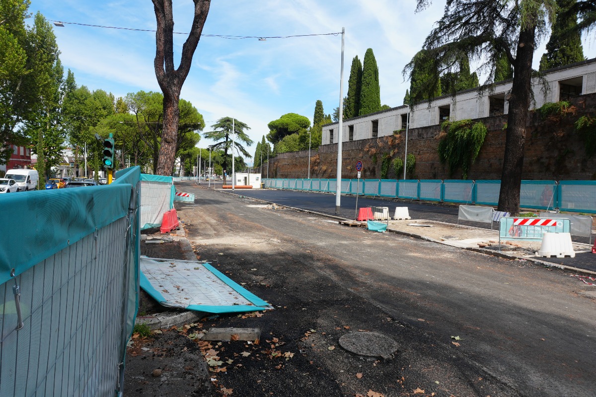 Tramvia Tiburtina: lo stato avanzamento lavori a settembre  - 