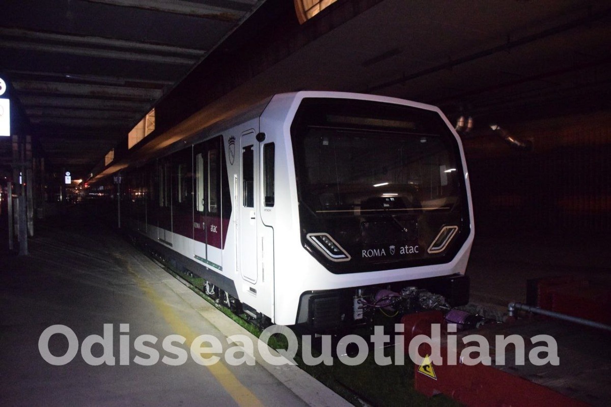 Metro B: in arrivo il settimo treno Hitachi - 