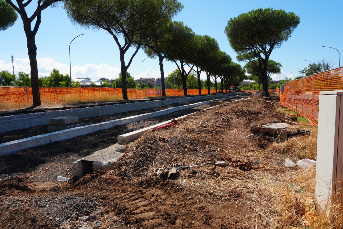 Tramvia Togliatti - Stato cantieri settembre 2026