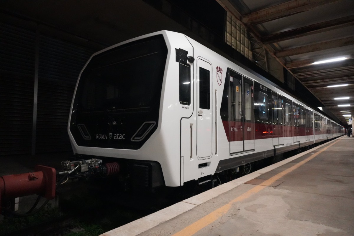 Metro B: consegnato il sesto treno Hitachi “Lavinia" - 