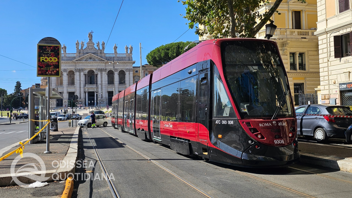 Tram Urbos: nuove corse prova su via Prenestina - 