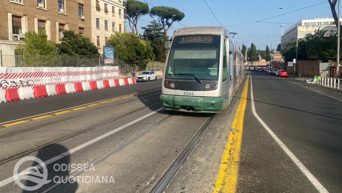 Tram: un'alternativa per il 19 a Prati, vi si attesti il 3 - 