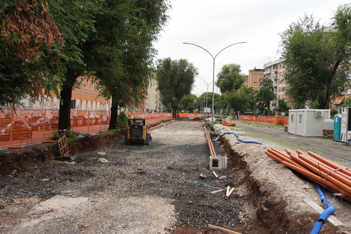 Tramvia Togliatti - Stato cantieri ottobre 2026